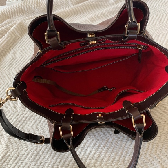 Dooney & Bourke large Barlow embossed tote - Picture 2 of 12